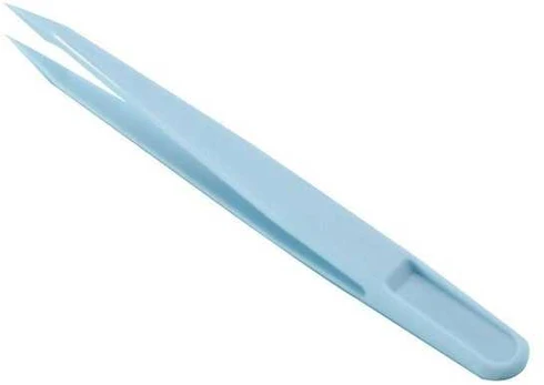 Plastikiniai pincetai - 8 cm - tiesūs - universalūs pincetai