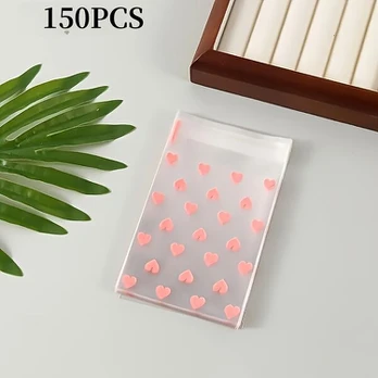 Dovanų maišeliai, Pink (150pcs)