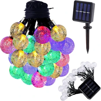 Verk Group Garden garland lights 20 led solar multicolour