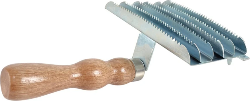 Borstiq Farm BORSTIQ - Square metal comb