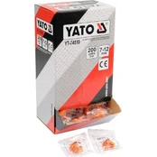 YATO FOAM AUSŲ KAMŠTUČIAI 34DB / 200par kaina