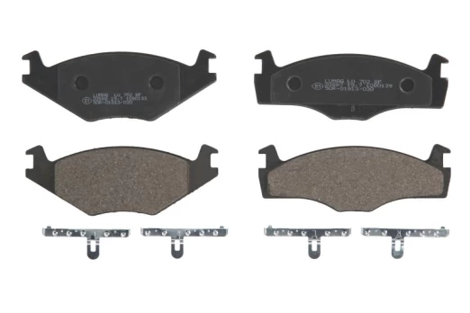 BRECK 20887 20 702 00 Brake pad set