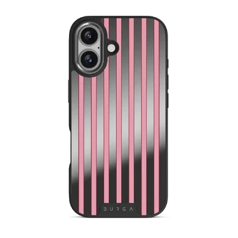 Strawberry Jam - iPhone 17 Case, Elite Mirror (MagSafe) / Gunmetal