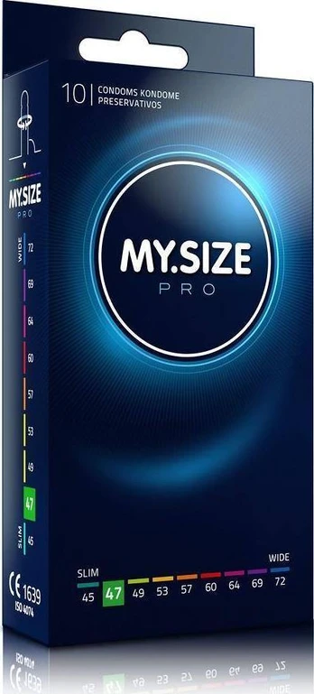 Prezervatyvai MY SIZE PRO 47 mm 10 vnt
