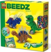 Ses Creative SES karoliukais lyginimo lentos Dinosaurs 3D kaina