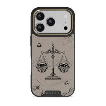 Libra - iPhone 17 Pro Case, Elite Dark (MagSafe) / Gold / Nude