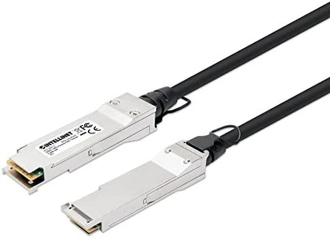 INTELLINET QSFP+ 40G Passives DAC Twinax-Kabelis 2,0m MSA-konf
