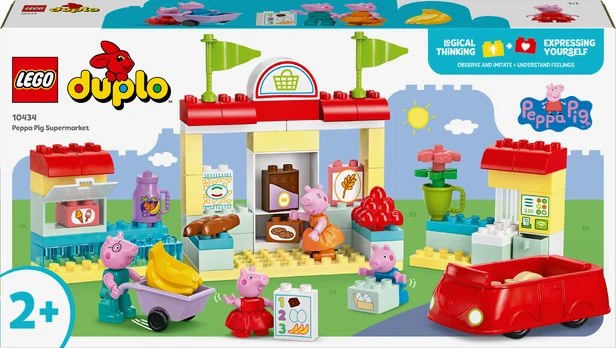 LEGO DUPLO 10434 Kiaulytės Pepos prekybos centras