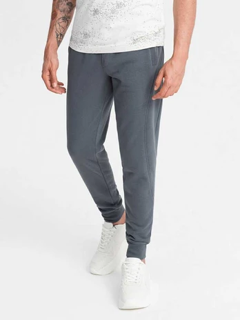 Pants for men modone, dark pilka