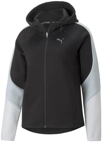 Džemperis moterims Puma Evostripe Full Zip Black 849809 01