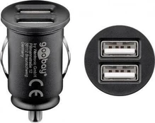 Goobay įkroviklis Automobilinis įkroviklis 2xUSB 4.8A 12 / 24V DC 4520