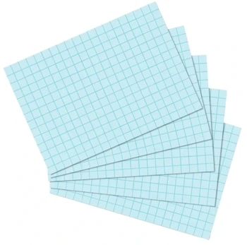 Herlitz Mėlyna, Squared paper, 170 g/m², 100 pc (s) (10901460)