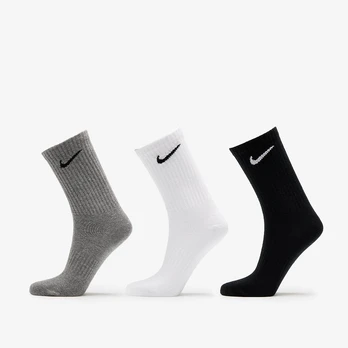 Nike Everyday Lightweight Training Crew Socks 3-Pack Multi-Color - Dydis S (SX7676-964 Kojinės)
