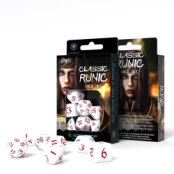 Classic Runic kauliukų rinkinys baltos ir raudonos sp kaina