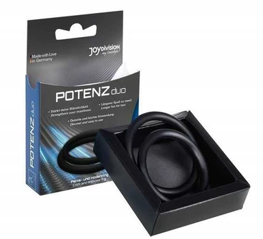 Joydivision Potenzduo Joydivison POTENZduo, juodas dydis M