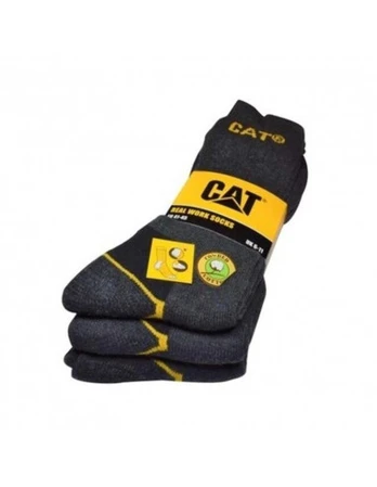 Vyr. kojinės CAT DYP597 pilka 41/45 3pr