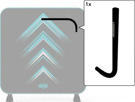 Berg AeroWall - Frame Tube Bended R 2x2