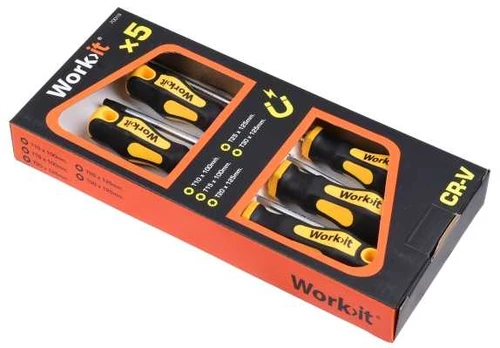 Work>it Skruetrækkersæt TORX, 5 dele