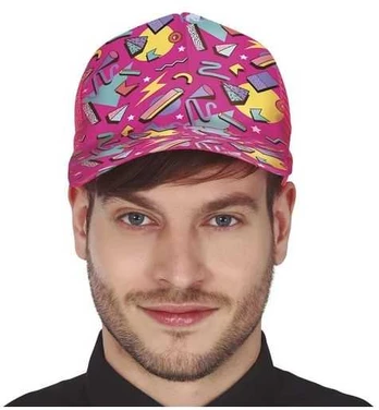 Fiesta Rožinė 80er cap