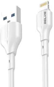 Beline Kabelis 25W USB-A/Lightning 1m balta/baltas BLNCWL01