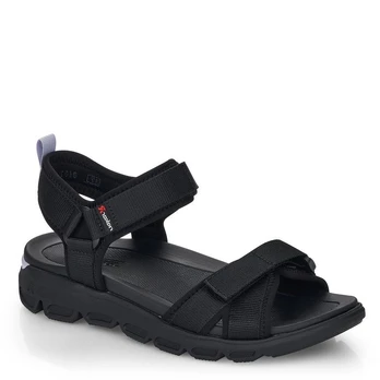 Basutės moterims, Juoda, SANDALS