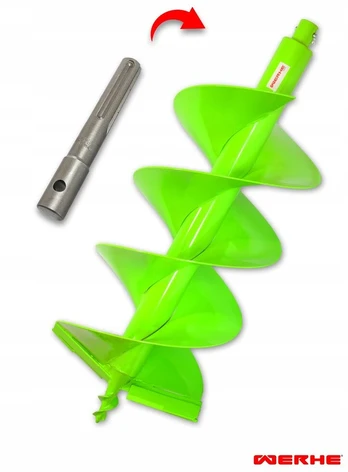 Grąžtas žemei 300 mm su Sds max adapteriu Werhe