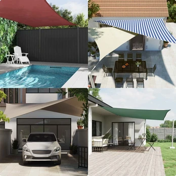 Saulės burė PU danga oksfordas