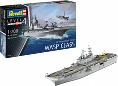 Surenkamas modelis JAV karinio jūrų laivyno puolimo vežėjas 1/700