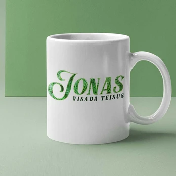 Puodelis "Jonas visada teisus"