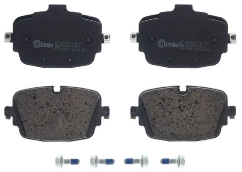 Stabdžių trinkelių rinkinys, diskinis stabdys BREMBO P 85 180