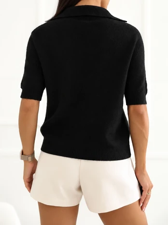 Italy Moda Sweter-IT-SW-2601.51-juoda