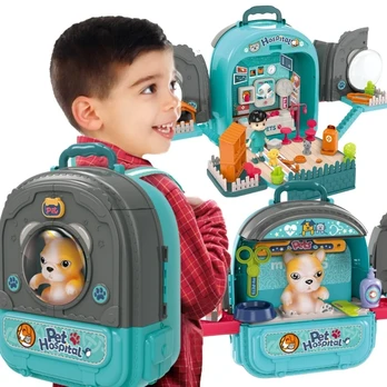 Žaislas veterinarijos rinkinys WOOPIE, 3 viename
