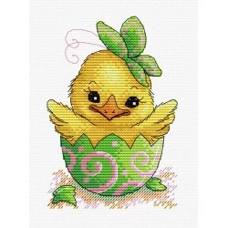 Easter Chick SM-229 - Siuvinėjimo rinkinys