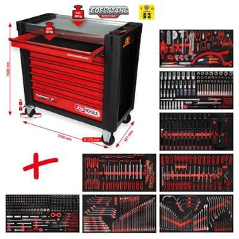 Įrankių vežimėlis KS TOOLS 825.8564
