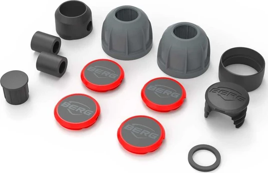 Berg Buzzy - Plastic parts Raudona