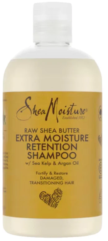 Šampūnas Shea Moisture Raw Shea Butter Extra Moisture Retention, 384 ml