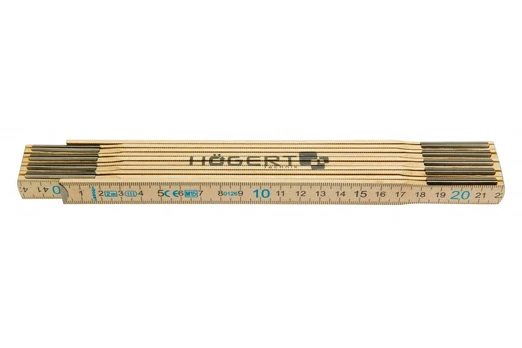 Medinė ruletė HOGERT HT4M262 (2m x 16mm)