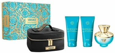 Versace Dylan Torquoise Eau De Toilette Purškiklis, 100 ml Set 4 Pieces kaina