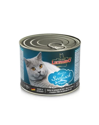 LEONARDO Quality Selection su jūrinę žuvimi 200 g