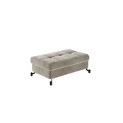 Pufas Lorelle Paros 02, smėlio, 70 cm x 100 cm x 45 cm kaina