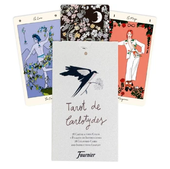 Tarot De Carlotydes taro kortos Fournier