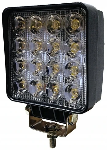 Darbinis žibintas 16 led halogeninis prožektorius 48w 12v 24v
