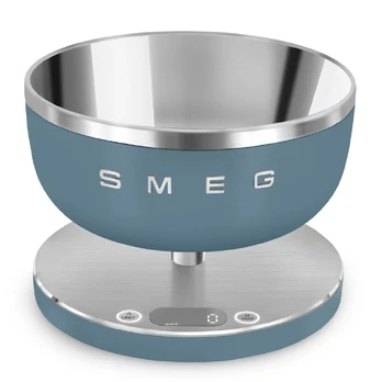 Smeg KSC01SBMWW kitchen scale Blue Countertop Round Electronic kitchen scale