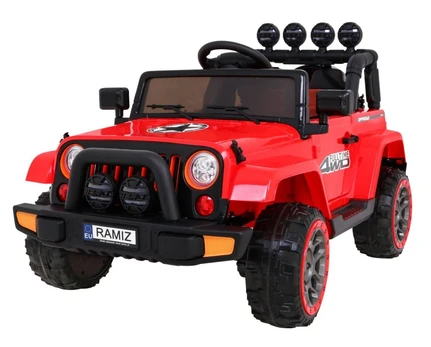 Full Time off-road vehicle 4WD Red