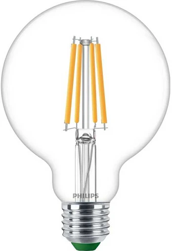 Philips Bulb, 4 W, 60 W, E27, 840 lm, 50000 h, Warm baltas