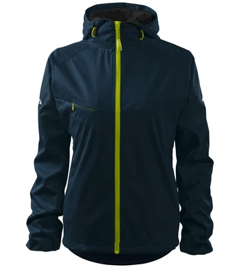 Moteriška Softshell striukė Malfini Cool 514 navy blue, 210 g/m²