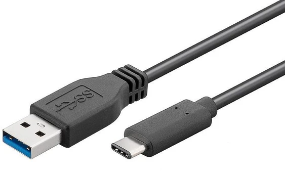 Kabelis USB MicroConnect USB-A - 2 m Juodas (USB3.1CA2)