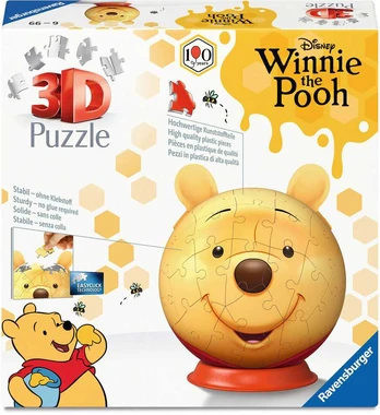 Ravensburger 3D dėlionė Winnie Pooh su ausytėmis