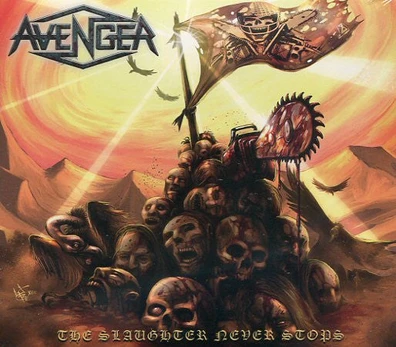 CD Digipak Avenger – The Slaughter Never Stops