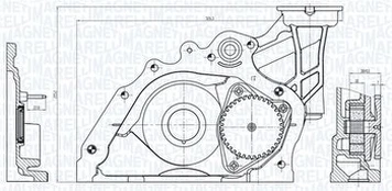 Alyvos siurblys MAGNETI MARELLI 351516000124